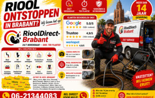 Rioolprobleem bij de woning? RioolDirect-Brabant helpt snel